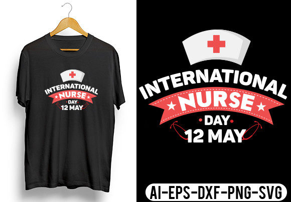 International Nurse Day Design: Graphics for Crafts