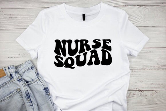 Retro Nurse SVG: Graphics for T-Shirt Designs